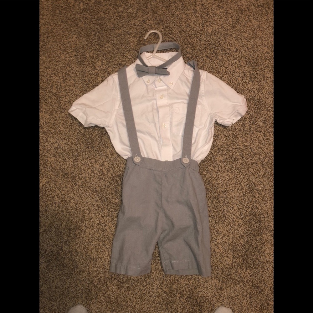 Little boys ring bearer or dress outfit